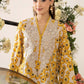 MP Embroidered Yellow Flower Luxury Lawn Dress