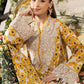 MP Embroidered Yellow Flower Luxury Lawn Dress