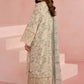 AFZ Embroidered Grey Luxury Lawn Dress