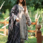 IZK Embroidered Grey Luxury Lawn Dress