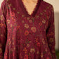 IZK Embroidered Maroon Luxury Lawn Chikankari Dress