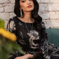 MB Embroidered Black Luxury Lawn Dress -EF25