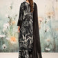 MB Embroidered Black Luxury Lawn Dress -EF25
