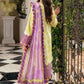 Jade Embroidered Yellow & Pink Floral Luxury Lawn Dress