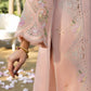 Sardinia Embroidered Tea Pink Floral Luxury Lawn Dress