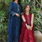 NSA Embroidered Zinc Luxury lawn Chikankari Dress