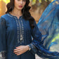 NSA Embroidered Zinc Luxury lawn Chikankari Dress