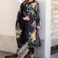BRQ Embroidered Black Luxury Lawn Dress