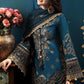 AJ Embroidered ZInc Luxury Chiffon Dress