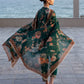 ZC Embroidered Dark Green Luxury Lawn Dress