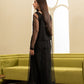 LSR Embroidered Black Luxury Net Dress