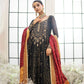 AIK Embroidered Black Luxury Chiffon Collection
