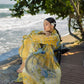 ELF Embroidered Yellow Luxury Lawn Dress