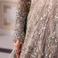 MB Embroidered Bridal Blue Luxury Net Maxi - Unstitched