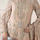 MB Embroidered Skin Luxury Chiffon Dress