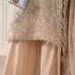 MB Embroidered Skin Luxury Chiffon Dress