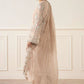 MB Embroidered Skin Luxury Chiffon Dress
