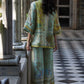 NAA Printed Floral Shamoz Silk Dress