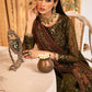 AZH Embroidered Mehndi Luxury Chiffon Maxi