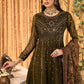 AZH Embroidered Mehndi Luxury Chiffon Maxi