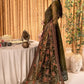 AZH Embroidered Mehndi Luxury Chiffon Maxi