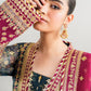 BRQ Embroidered Green Luxury Chiffon Dress