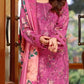 ANL Embroidered Pink Luxury Lawn Dress