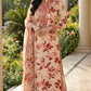 ANL Embroidered Cream Luxury Lawn Dress