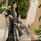 BI Embroidered Black luxury lawn Dress