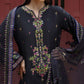 MSQ Embroidered Black Luxury lawn Dress
