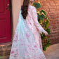 Neeshay Embroidered Pink Luxury Lawn Chikankari Dress - 02