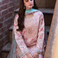 Neeshay Embroidered Pink Luxury Lawn Chikankari Dress - 02