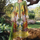 MP Embroidered Green Luxury Lawn Dress