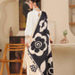 Huma Gul Embroidered Off White Luxury Lawn Dress