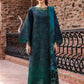 Farasha Embroidered Dark Green Luxury Chikankari Lawn Dress