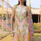 MP Embroidered Peach Luxury Lawn Dress