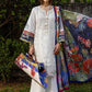 Esmel Embroidered Off White Chikankari Luxury Lawn Dress