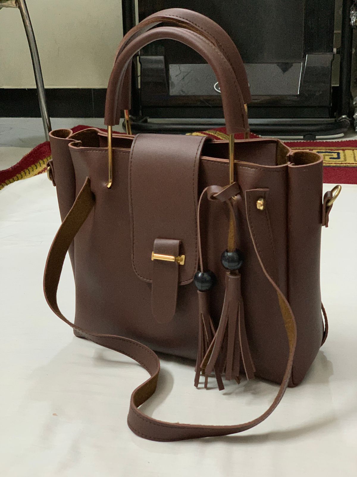 Set of 3 Bag Brown