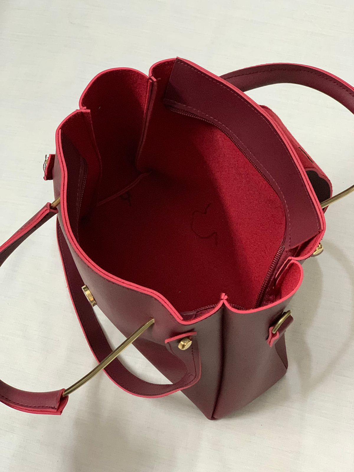 Set of 3 Bag Maroon