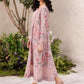 IZK Embroidered Pink Luxury Chikankari Lawn Dress