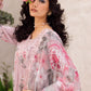 IZK Embroidered Pink Luxury Chikankari Lawn Dress