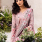 IZK Embroidered Pink Luxury Chikankari Lawn Dress