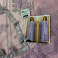 MSQ Embroidered Purple Luxury Net Dress