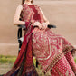 MP Embroidered Maroon & Gold Luxury Lawn Dress
