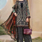 MP Embroidered Black & Gold Luxury Lawn Dress