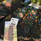 MB Embroidered Black Multi Flower Luxury Lawn Dress