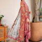 MP Embroidered Tea Pink Luxury Lawn Dress 025