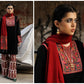 JGN Embroidered Black ChikanKari Luxury Lawn Dress