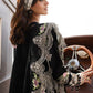 Parishay Embroidered Black Luxury Lawn Chikanakri Dress