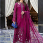 MB Embroidered Atishi Luxury Lawn Chikankari Dress - 025